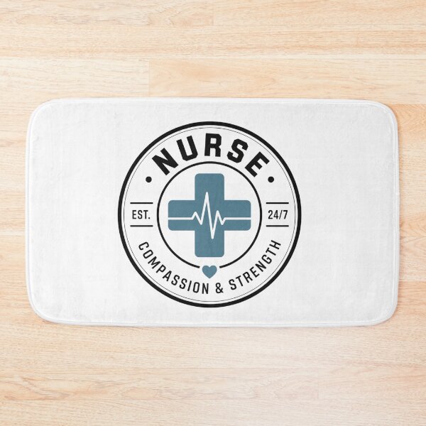 Item preview, Minimalist Nursing Badge Emblem designed and sold by teemix.