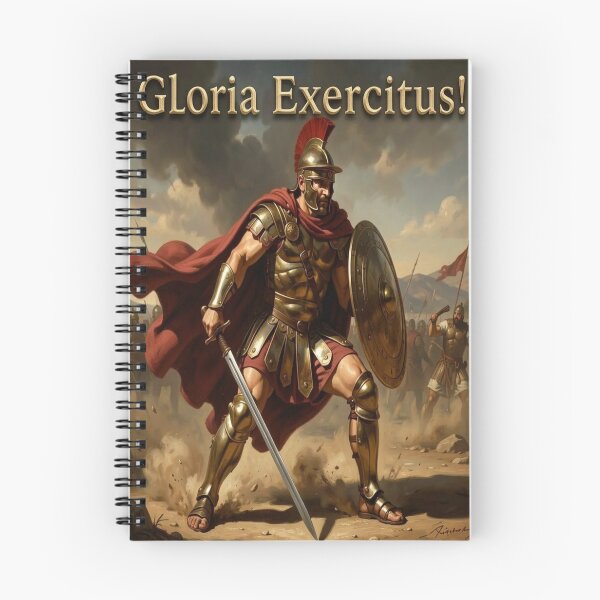 Item preview, Gloria Exercitus! Roman Soldier Warrior in full armour. designed and sold by Letsby Avenue.