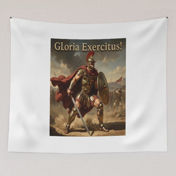 Item preview, Gloria Exercitus! Roman Soldier Warrior in full armour. designed and sold by Letsby Avenue.