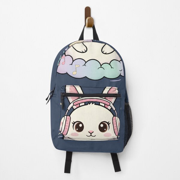 Item preview, Cute Bunny Listening to Music designed and sold by Zee Choice.