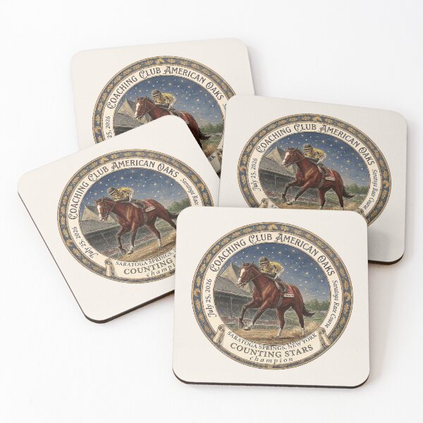 Item preview, Counting Stars Wins the 2026 CCA Horse Racing Gifts designed and sold by Ginny Luttrell.