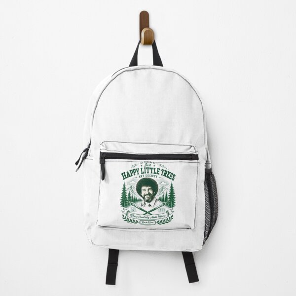 Item preview, Bob Ross Happy Little Trees Art Society Vintage Outdoor Badge designed and sold by karamram.