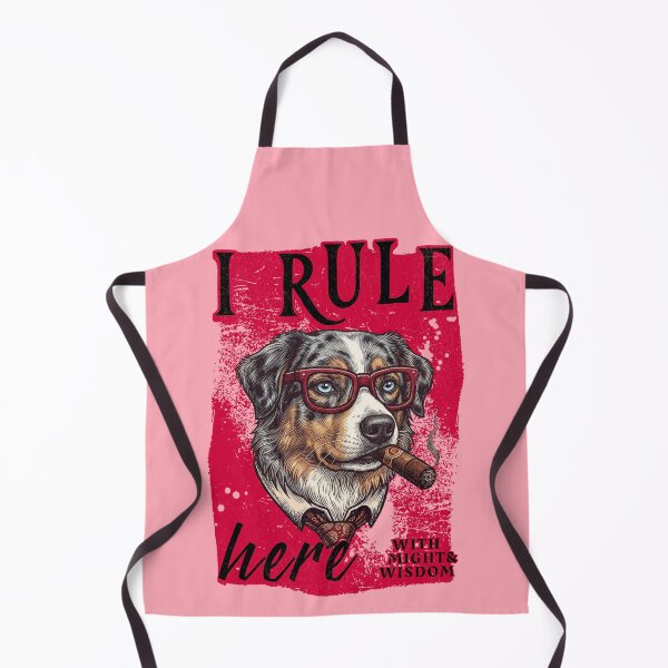 Item preview, Australian Shepherd Boss Design – Funny Australian Shepherd with Cigar Mafia Style Gift designed and sold by PixelsPaws.