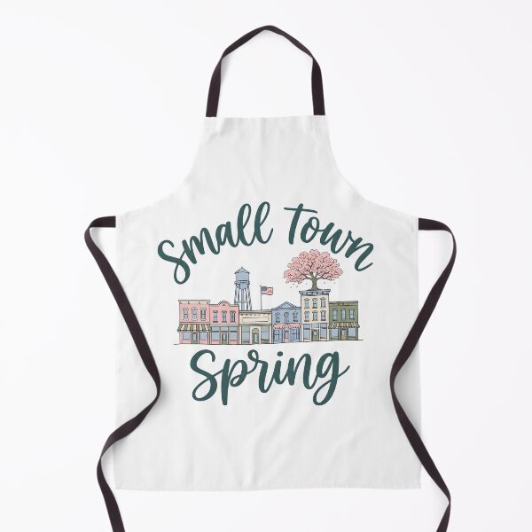 Item preview, Small Town Spring T-Shirt | Cute Small Town Springtime Graphic Tee designed and sold by StickerNestYou.