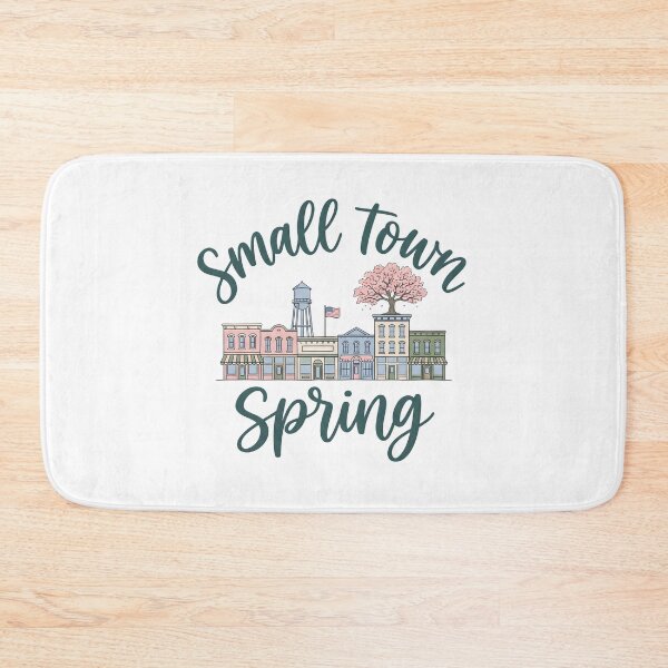 Item preview, Small Town Spring T-Shirt | Cute Small Town Springtime Graphic Tee designed and sold by StickerNestYou.