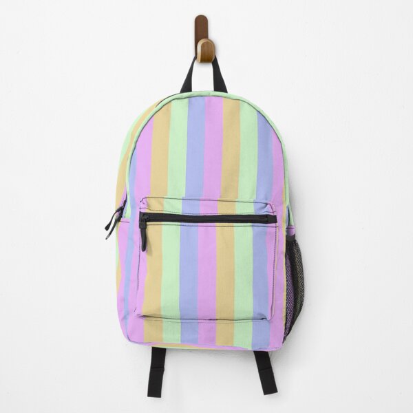 Item preview, Pastel Striped Seamless Pattern | Pink Blue Green Yellow Lines | Minimal Digital Paper designed and sold by BigDigital.