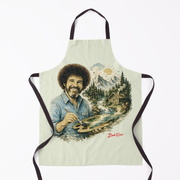Item preview, Bob Ross Happy Little Trees Vintage Nature Comes to Life designed and sold by karamram.