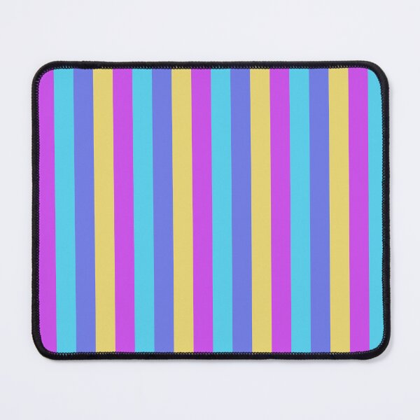 Item preview, Vibrant Blue Yellow Pink Striped Seamless Pattern | Colorful Modern Lines designed and sold by BigDigital.