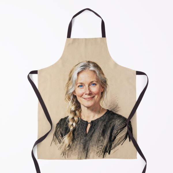 Item preview, Charcoal and Pastel Portrait of a Nordic Woman 1 designed and sold by Lucia Amaris Art.