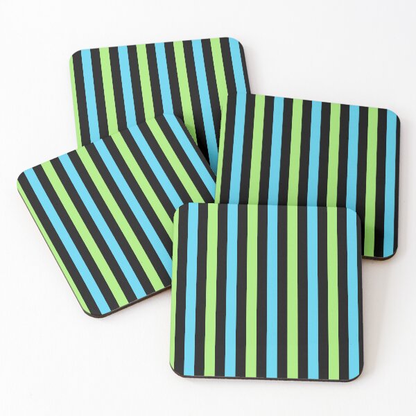 Item preview, Vibrant Blue Yellow Pink Striped Seamless Pattern | Colorful Modern Lines designed and sold by BigDigital.