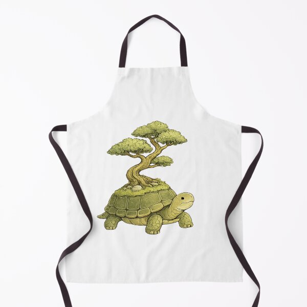 Item preview, Bonsai Turtle | Zen Tortoise Nature Illustration | Whimsical Minimalist Art designed and sold by Velnox.co.