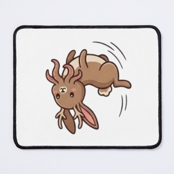 Item preview, Tentacle Rabbit Jackalope Acrobatic Backflip designed and sold by moTshiTshi.