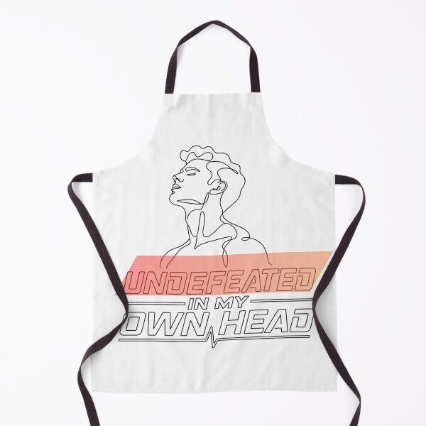 Item preview, Frase divertida sobre la confianza: Invencible en mi propia mente designed and sold by RunningWhiskers.