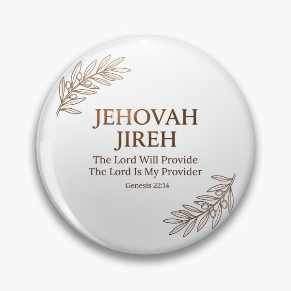 Item preview, JEHOVAH JIREH - The Lord Will Provide - Genesis 22:14,  scripture design queries). designed and sold by KINGDOM GOLD STUDIO.