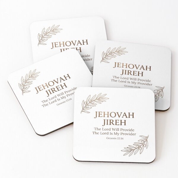 Item preview, JEHOVAH JIREH - The Lord Will Provide - Genesis 22:14,  scripture design queries). designed and sold by KINGDOM GOLD STUDIO.