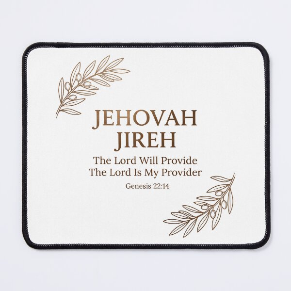 Item preview, JEHOVAH JIREH - The Lord Will Provide - Genesis 22:14, scripture design queries). designed and sold by KINGDOM GOLD STUDIO.