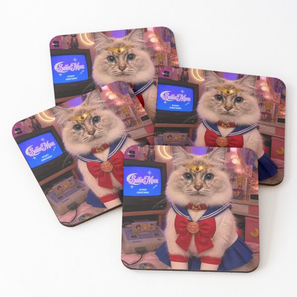 Item preview, Cat Sailor Moon Retro Gaming Cosplay designed and sold by beben93.