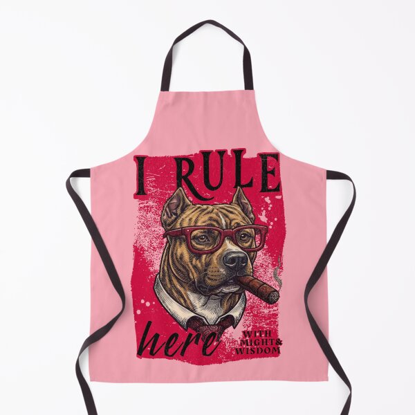 Item preview, Pitbull Boss Design – Funny Pitbull with Cigar Mafia Style Gift designed and sold by PixelsPaws.