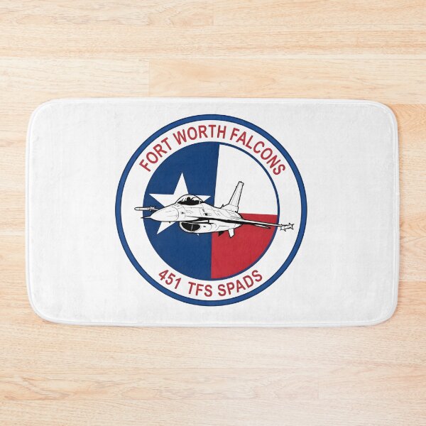 Item preview, USAF 451 TFS SPADS Fort Worth Falcons F-16 Fighting Falcon Patch designed and sold by CharlieDesings.