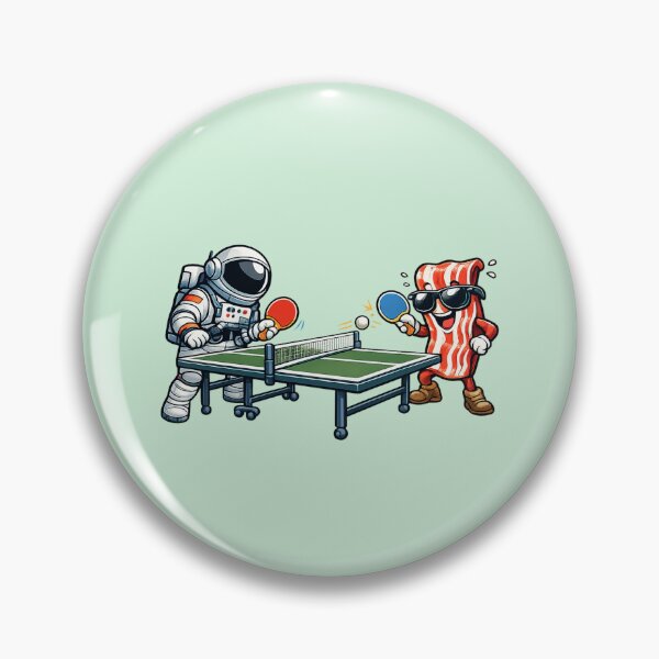 Artikelvorschau, Astronaut Bacon Ping Pong entworfen und verkauft von BROHLine Studio.