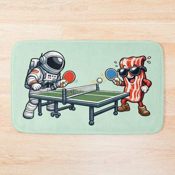 Item preview, Astronaut Bacon Ping Pong designed and sold by BROHLine Studio.