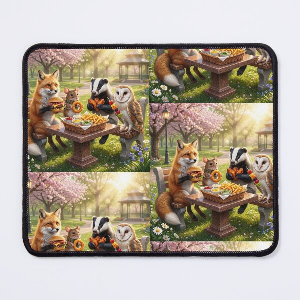 Item preview, Happy Animal Picnic in the Park. designed and sold by JoyNest = "The nest of joy".