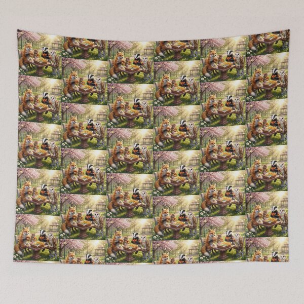 Item preview, ​Happy Animal Picnic in the Park. designed and sold by JoyNest = "The nest of joy".