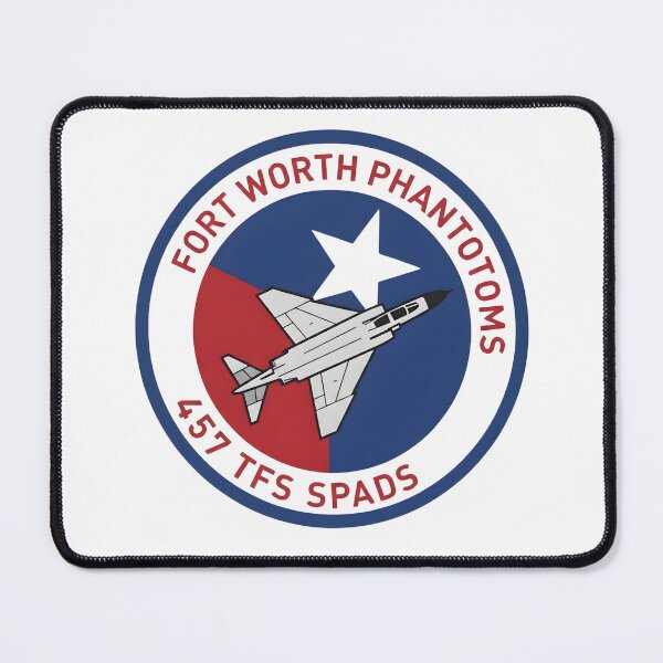 Item preview, USAF 457 TFS SPADS Fort Worth Phantoms F-4 Phantom II Patch designed and sold by CharlieDesings.