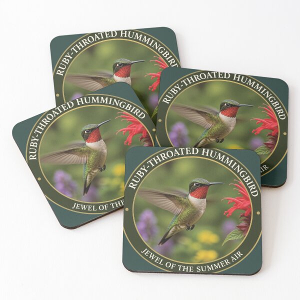 Item preview, Ruby‑throated Hummingbird – North American Wildlife Photography for Bird Lovers designed and sold by The Digital Compass.