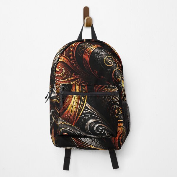 Item preview, Luxury Black and Gold Ornate Abstract Swirl Pattern designed and sold by Exodoi.