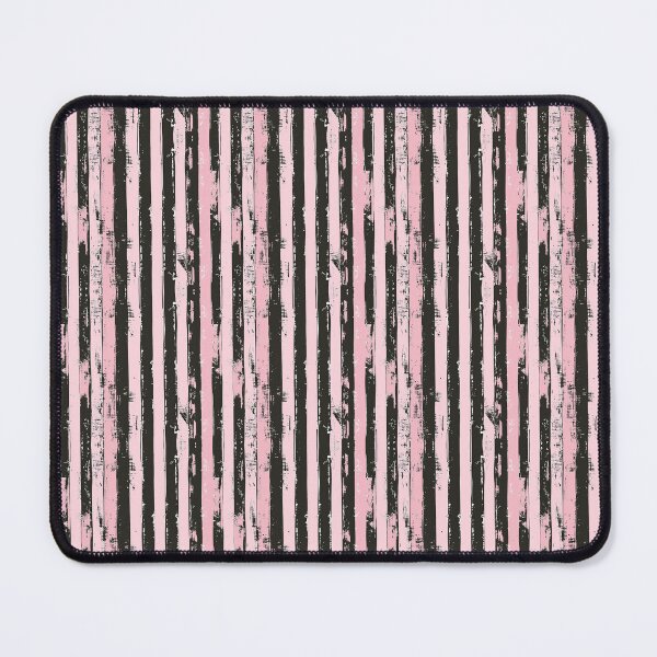 Item preview, Black and Pink Distressed Stripes Halloween Pattern  designed and sold by LouieVanille.