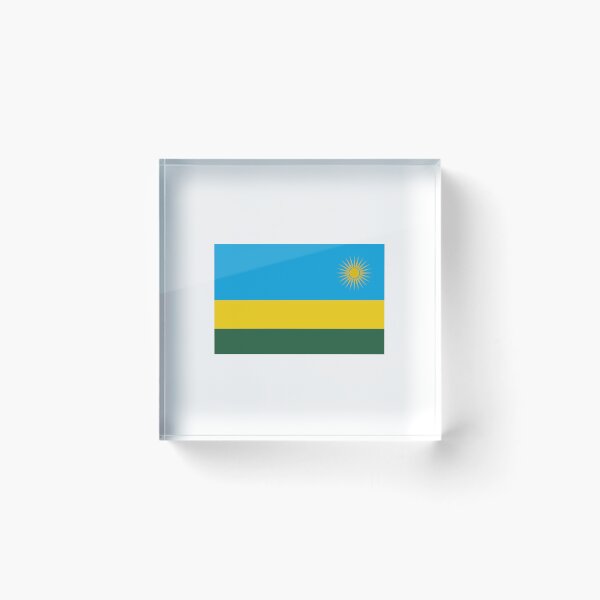 Item preview, Rwanda flag  designed and sold by sigmabros.