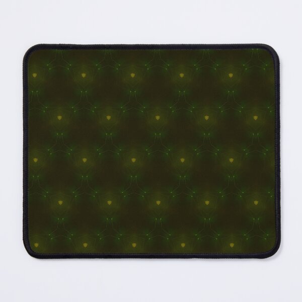 Item preview, Dark Green Hexagonal Geometric Pattern designed and sold by IntelliMindDesigns.