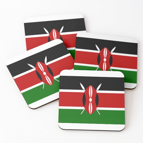 Item preview, Kenya flag  designed and sold by sigmabros.