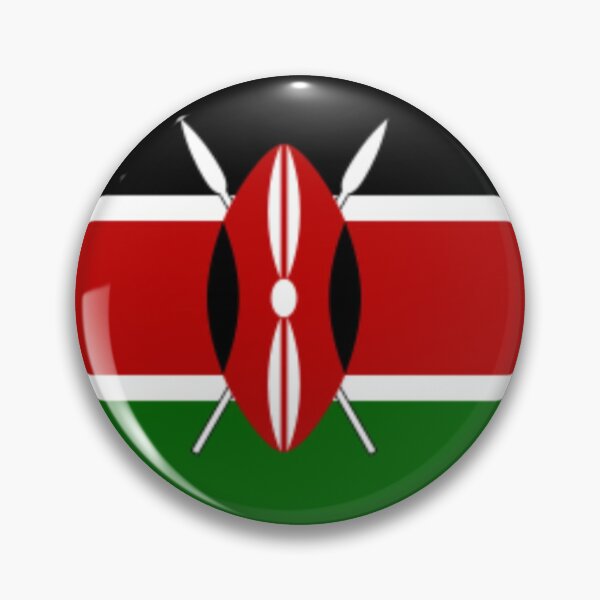 Item preview, Kenya flag  designed and sold by sigmabros.