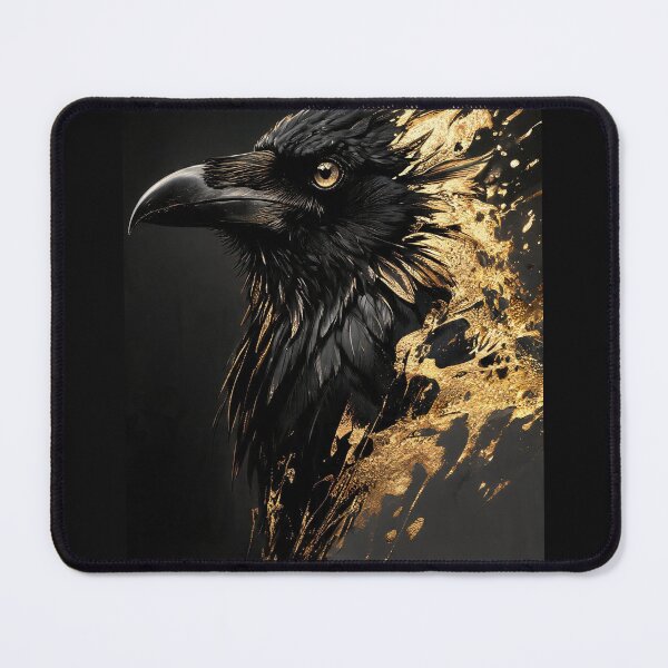 Item preview, Golden crow designed and sold by TitiaDesign.