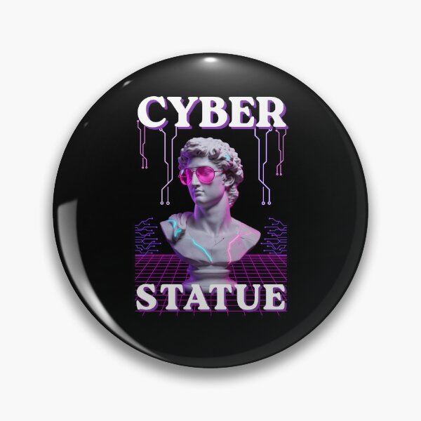 Item preview, cyber statue david vaporwave designed and sold by Anna Sacha.