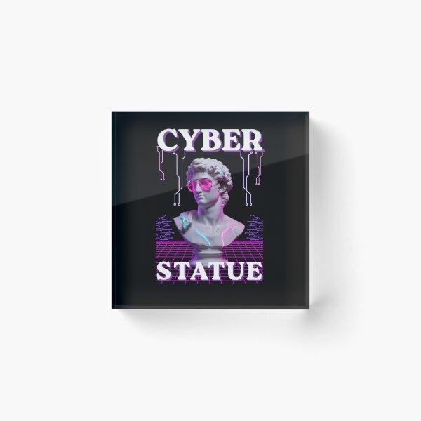Item preview, cyber statue david vaporwave designed and sold by Anna Sacha.
