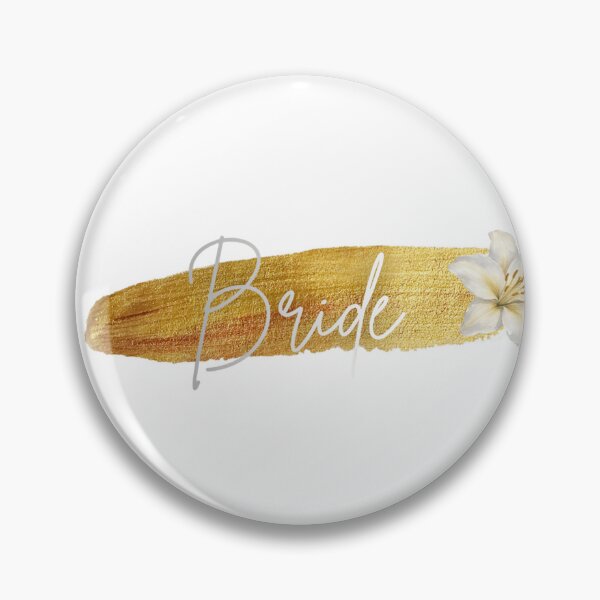 Item preview, Elegant Gold Brush Bride with Lily designed and sold by busesplace.
