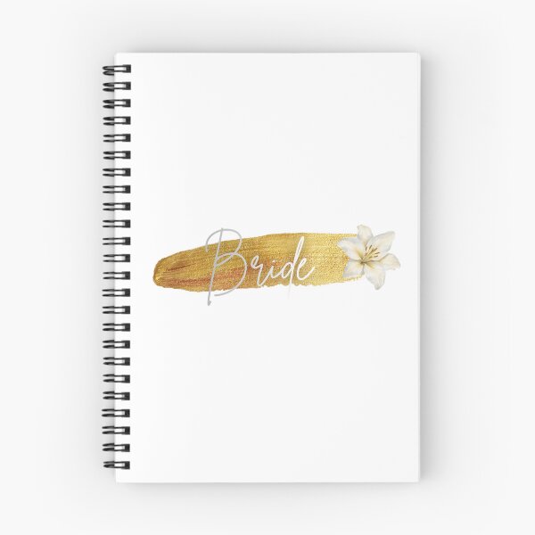 Item preview, Elegant Gold Brush Bride with Lily designed and sold by busesplace.