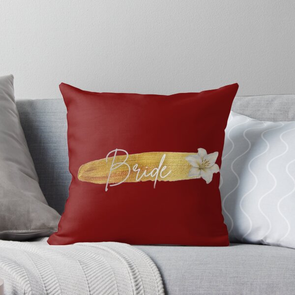 Item preview, Elegant Gold Brush Bride with Lily designed and sold by busesplace.