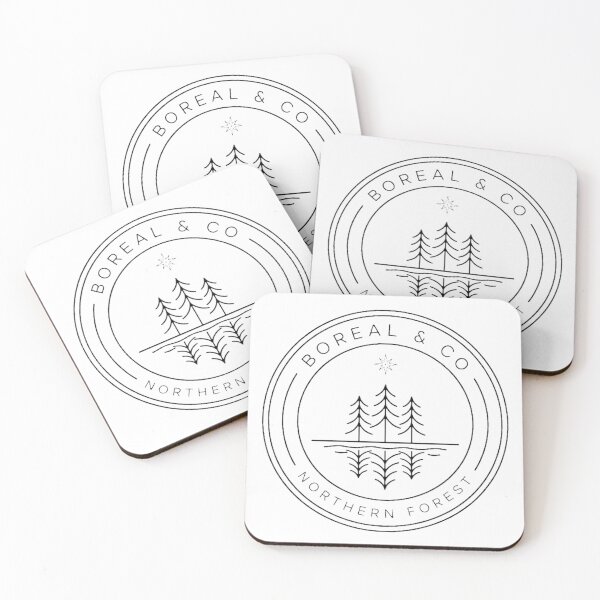 Item preview, Reflection Lake Badge Pines Mirror BOREAL & CO designed and sold by ismai6.