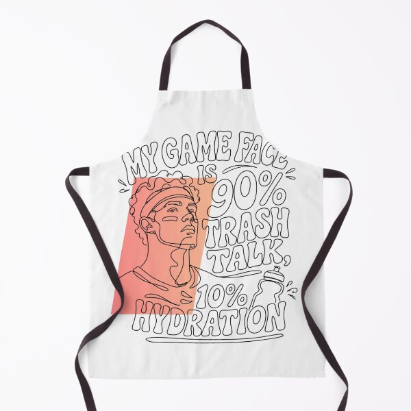 Item preview, Funny Court Trash Talk Quote - Game Face Sports Design designed and sold by RunningWhiskers.