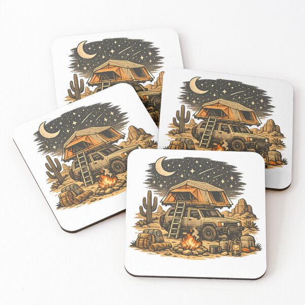 Item preview, Rooftop tent under the desert stars designed and sold by Daily Quirk.