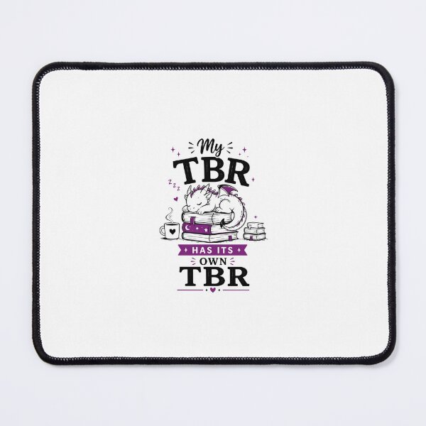 Item preview, My TBR Has Its Own TBR Cute Book Dragon T-Shirt | Funny Fantasy Reader Book Lover Gift designed and sold by Canvas Harbor.