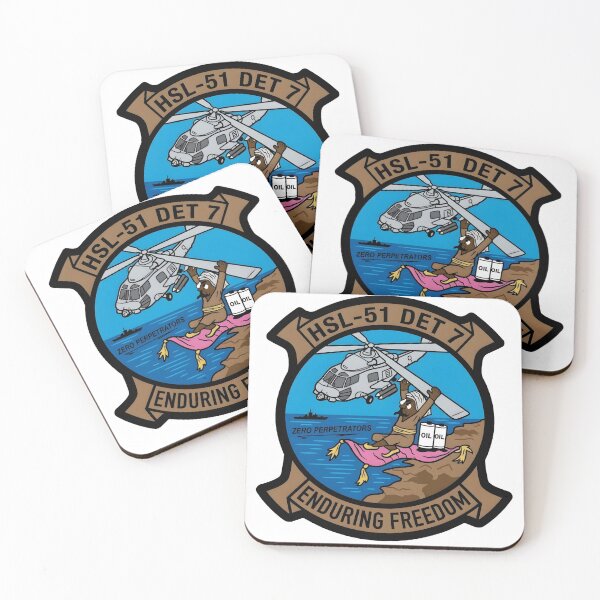 Item preview, US Navy HSL-51 Detachment 7 Operation Enduring Freedom SH-60B Patch designed and sold by CharlieDesings.
