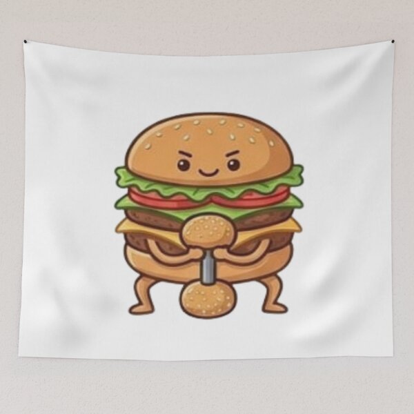 Item preview, Veggie Burger Deep Goblet Squat Leg Day designed and sold by moTshiTshi.