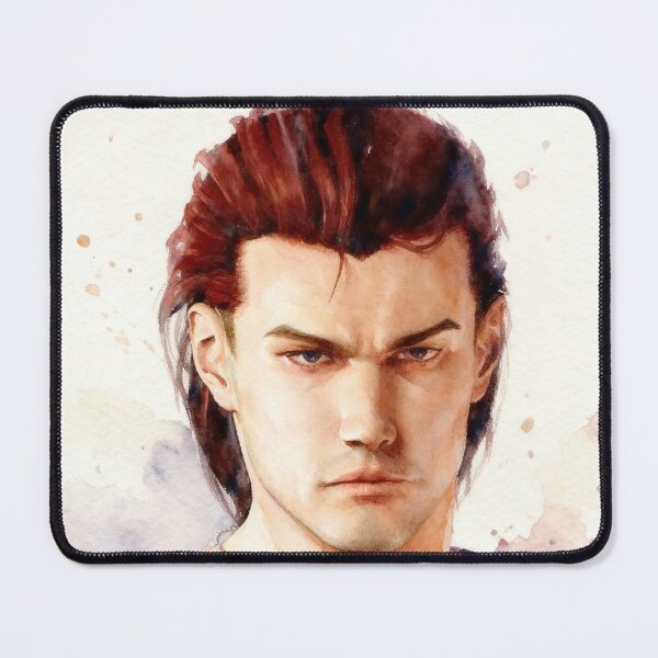 Item preview, Resident Evil Billy Coen watercolour designed and sold by VXprints.
