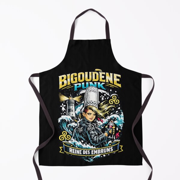 Item preview, Bigoudène Punk – Queen of the Breton Sea Spray designed and sold by CR3@TIX-BOUTIK.