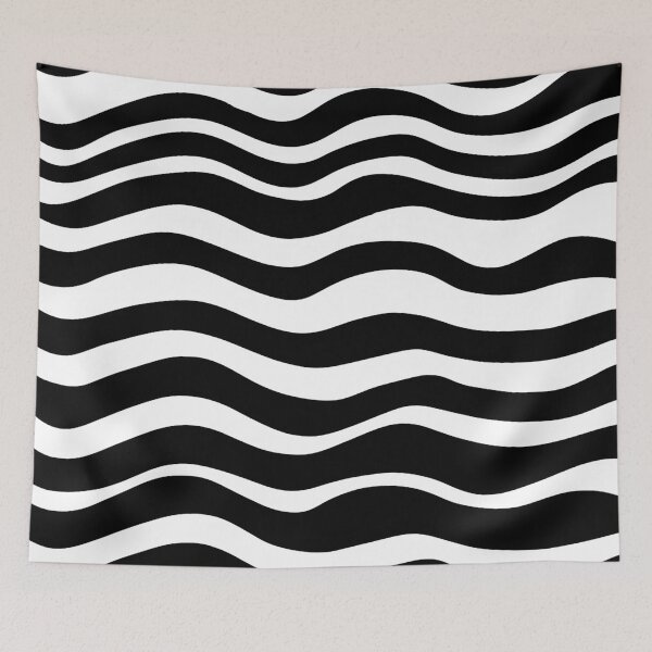 Item preview, Black and white stripes designed and sold by snoWorkshop.